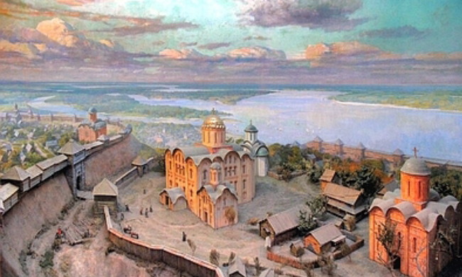 Image - A view of medieval Kyiv (reconstruction).